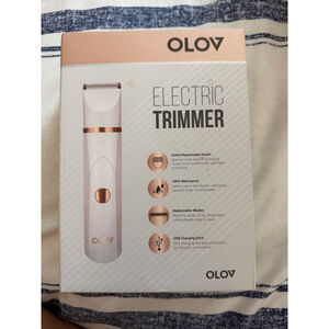 Men's OLOV Electric Trimmer One Size White Rose Gold